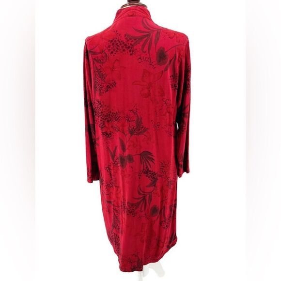 Tianello LS Creek Duster Floral Jacket Dress XS - Picture 4 of 10